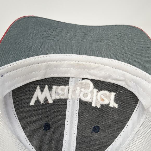 Wrangler Snapback Mesh Back Trucker Hat Multi One Size Colorblock - Picture 8 of 10